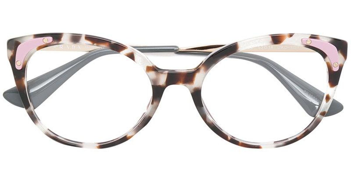 prada tortoiseshell glasses