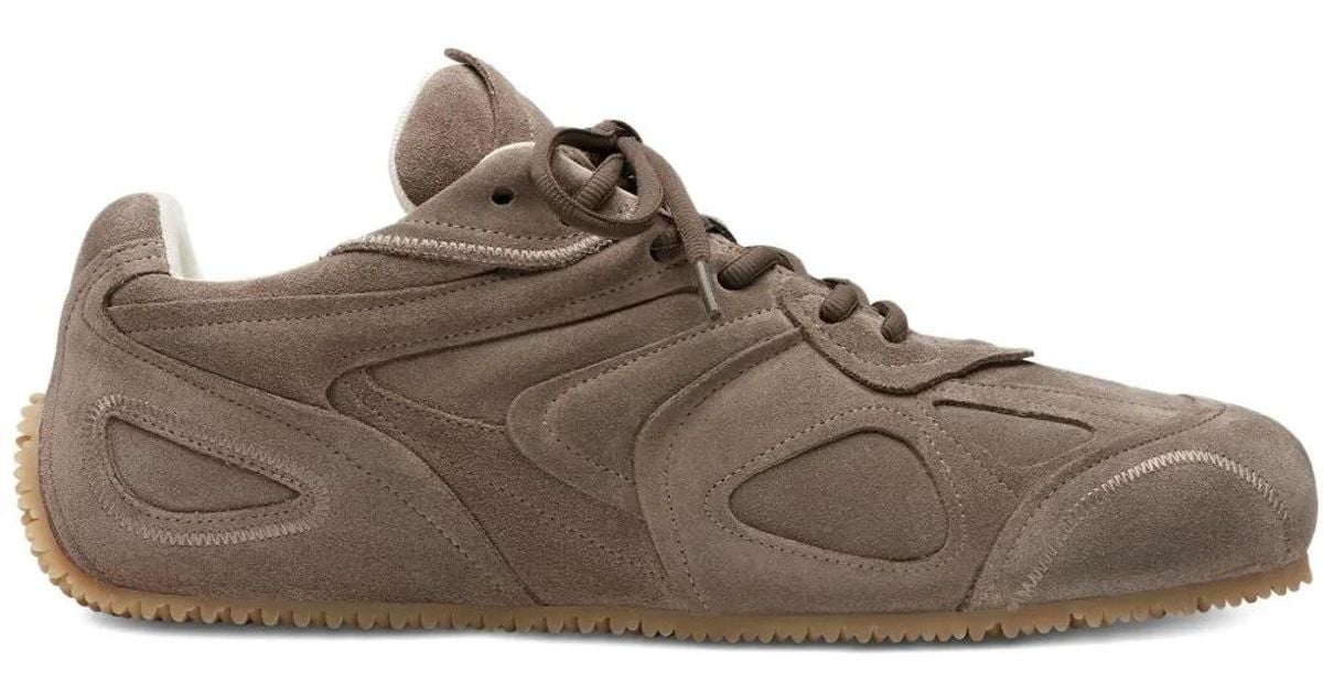 Axel Arigato Slow Runner Suede Panelled Sneakers in Brown for Men | Lyst