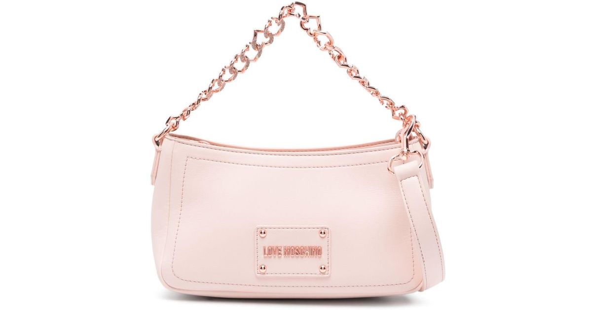 Pink 2024 moschino bag