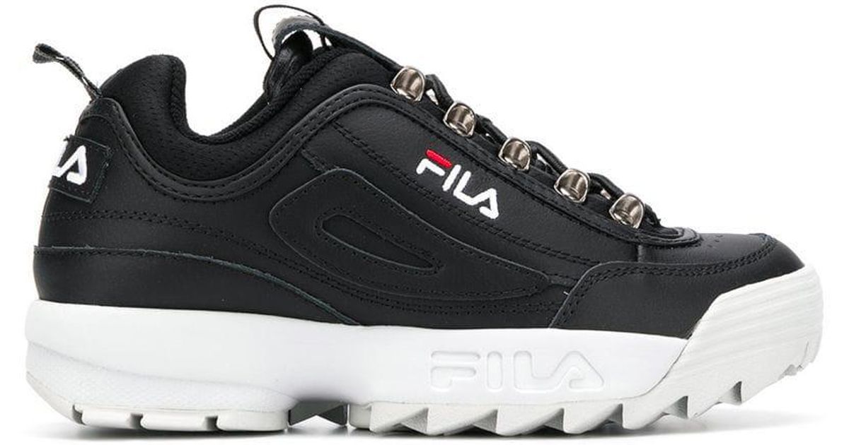 Fila Synthetic Disruptor Low Wmn Black - Lyst