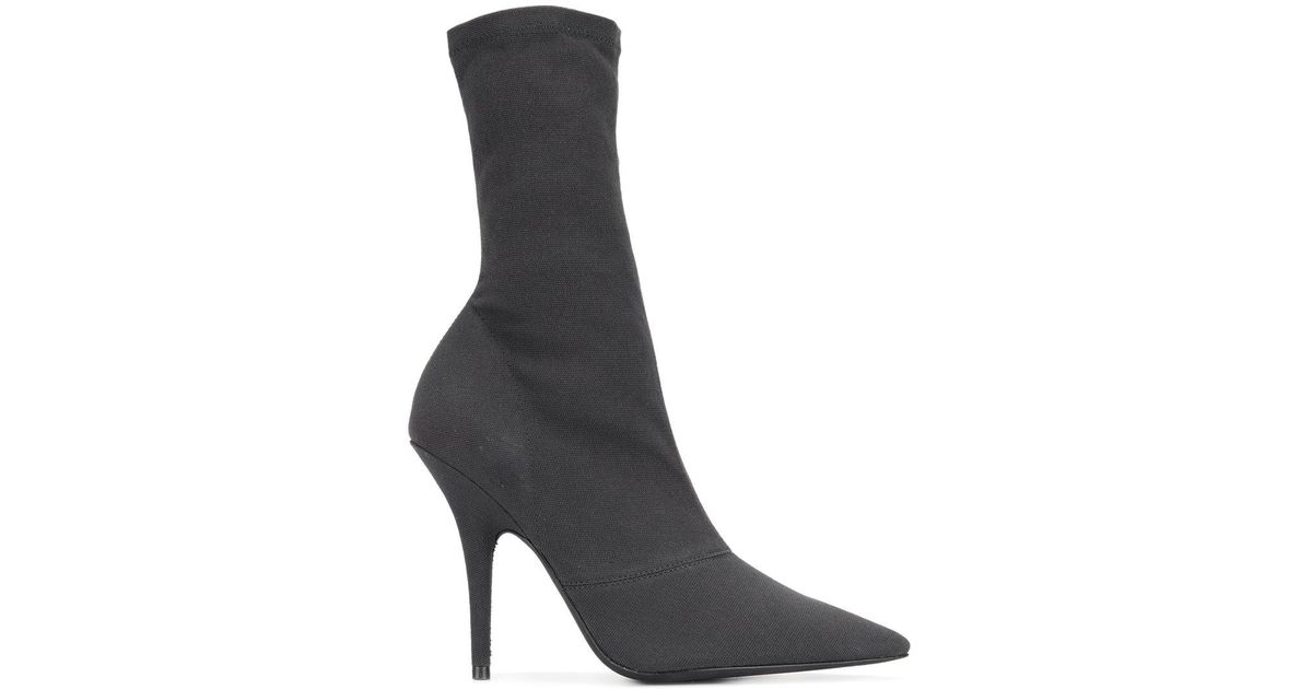 stiletto sock boots