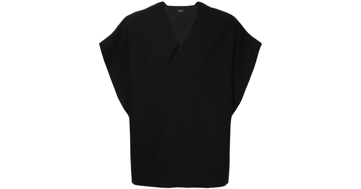 v neck short sleeve jumper