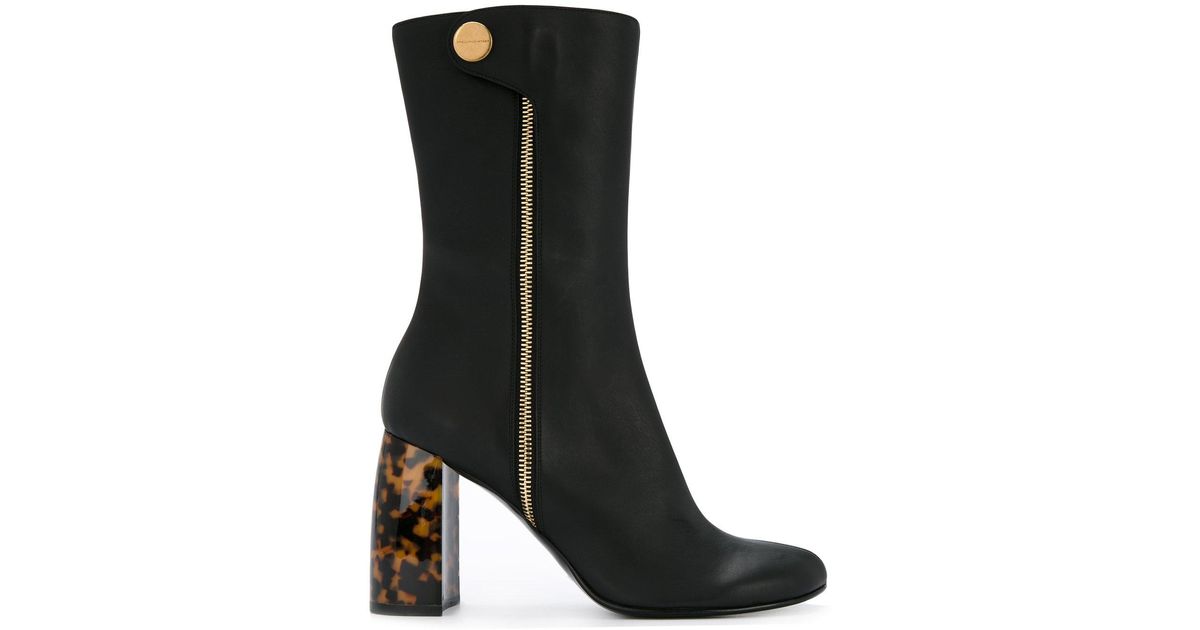 Stella McCartney Leather Tortoiseshell 