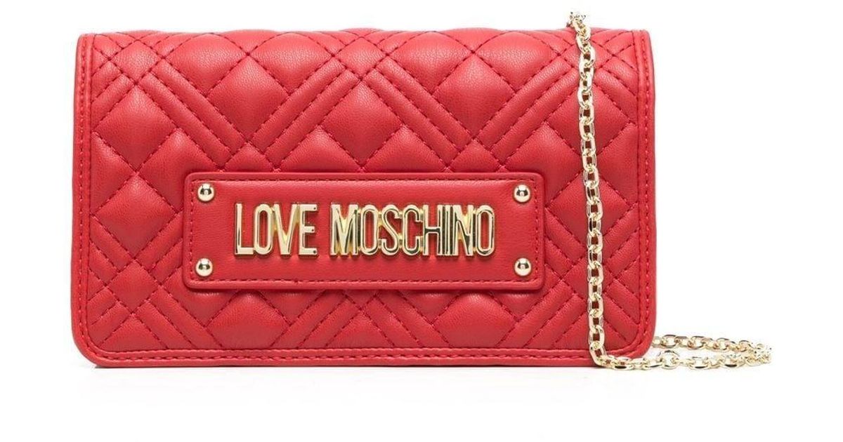 Love Moschino Diamond-quilted Logo 