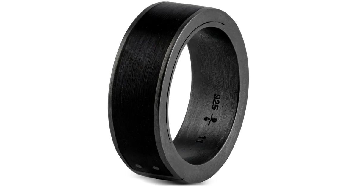 Parts Of 4 Sterling Sistema Ring in Black | Lyst