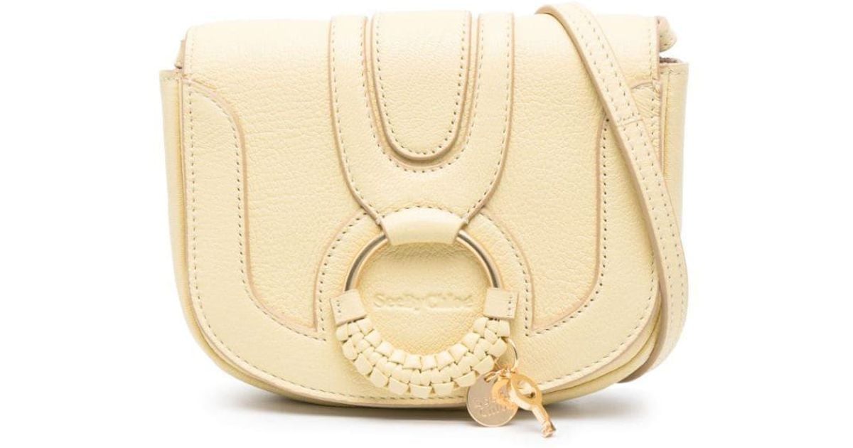 See By Chloé Hana Crossbody Leather Bag in Natural | Lyst