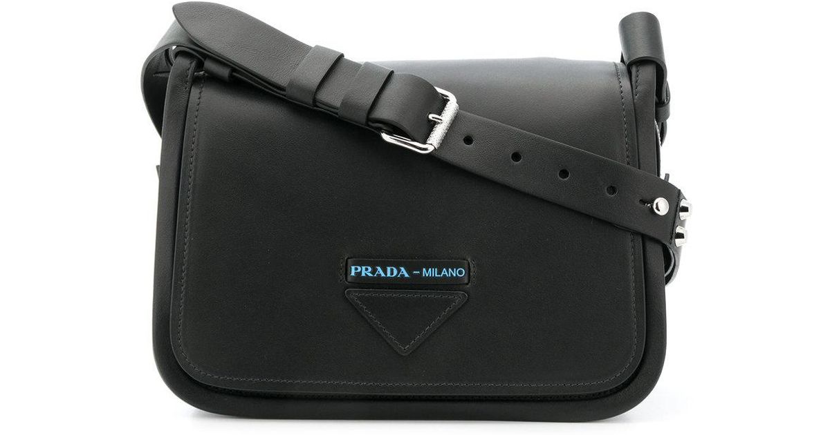 Prada Grace Lux Shoulder Bag in Black | Lyst