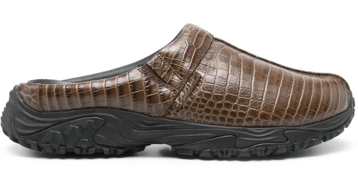 Clarks X Martine Rose Clog 1 Slippers in Brown for Men | Lyst