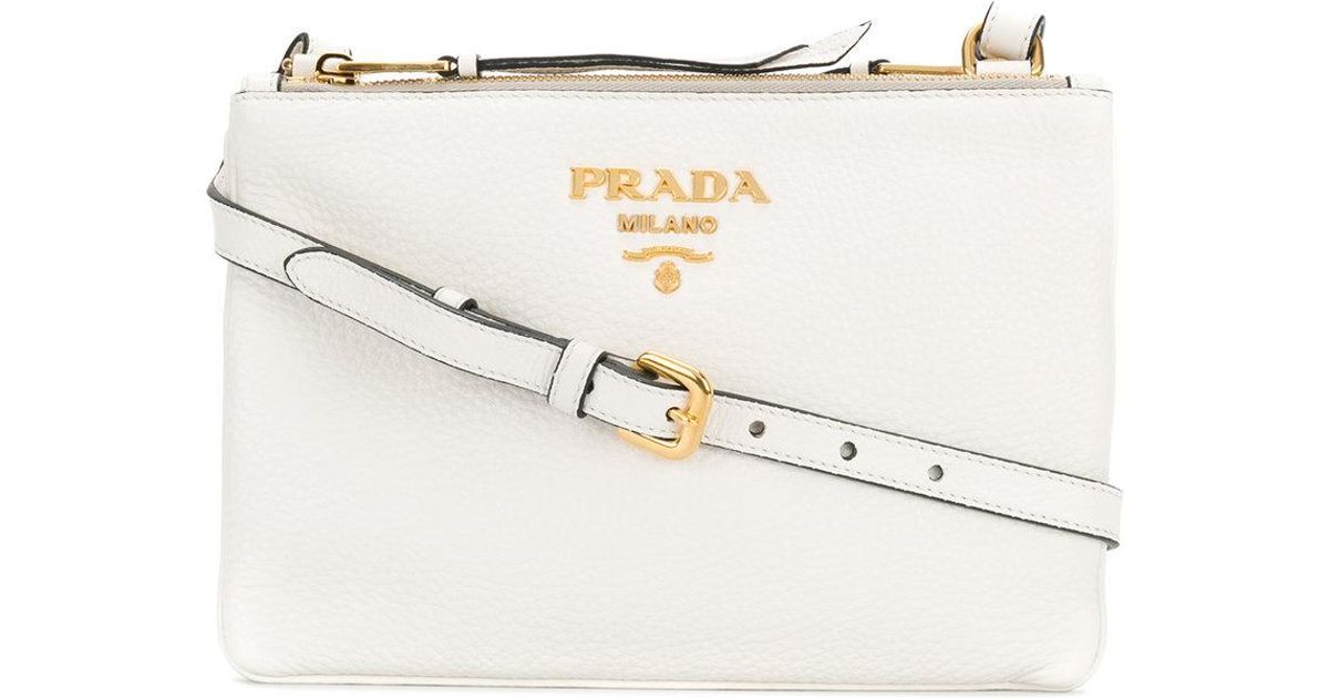 Prada Shoulder bag White Fur ref.404642 - Joli Closet