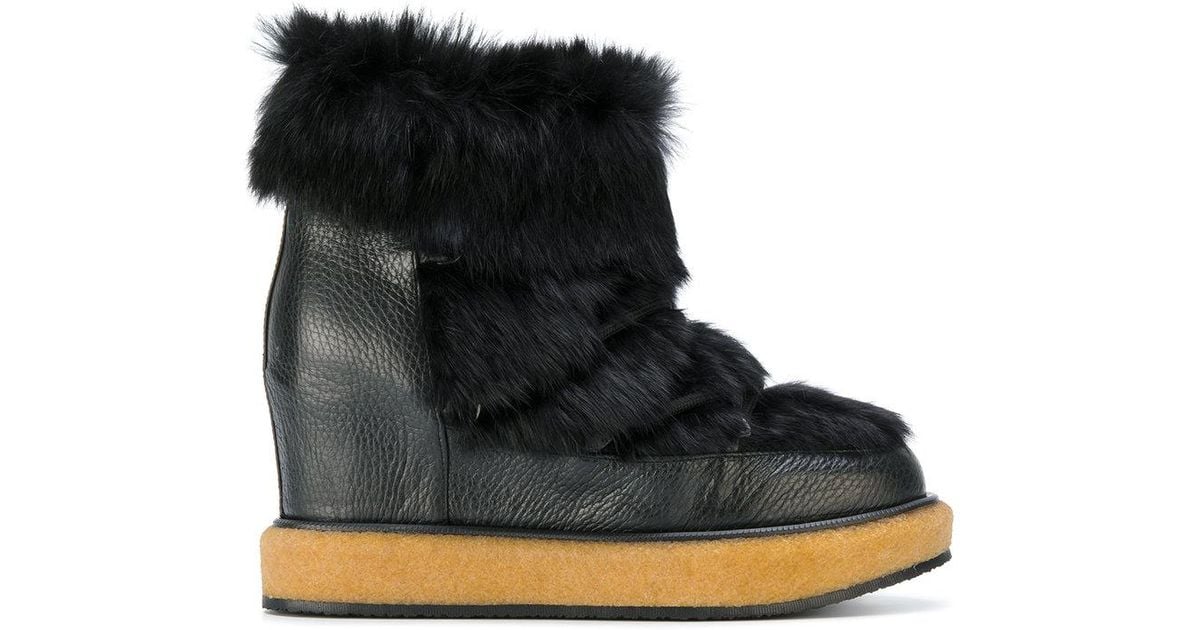 paloma barcelo fur boots