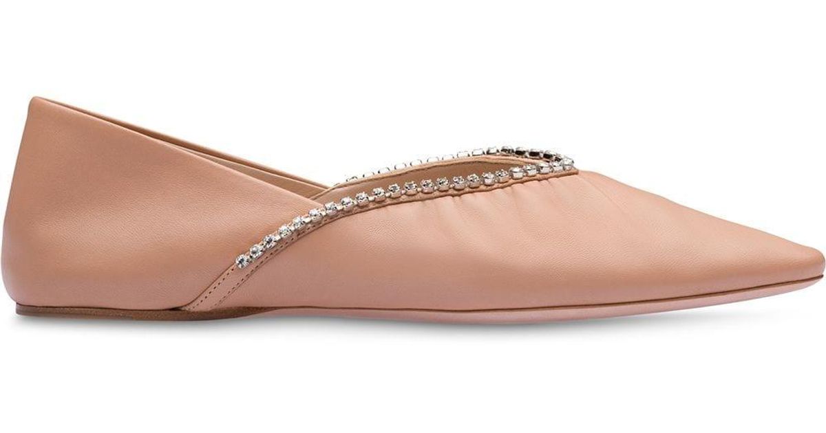 miu miu ballet shoes