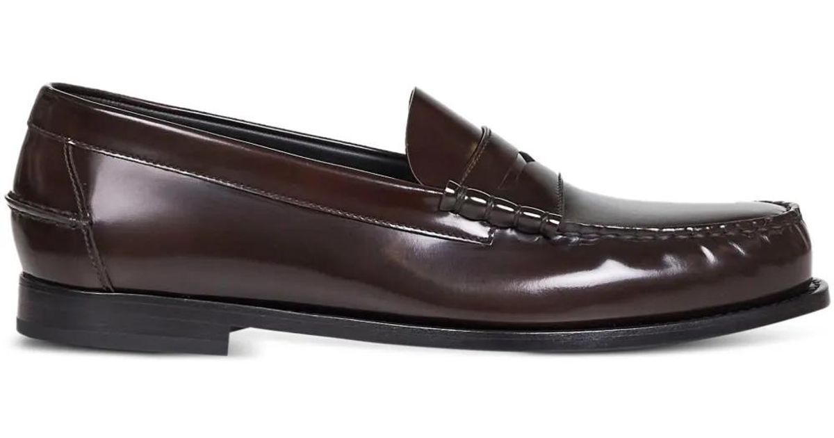 Church's Penny-Slot Stitched Loafers in Brown for Men | Lyst