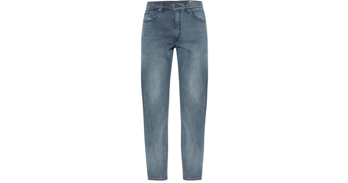 Rag & Bone Five-Pocket Regular Jeans in Blue for Men | Lyst