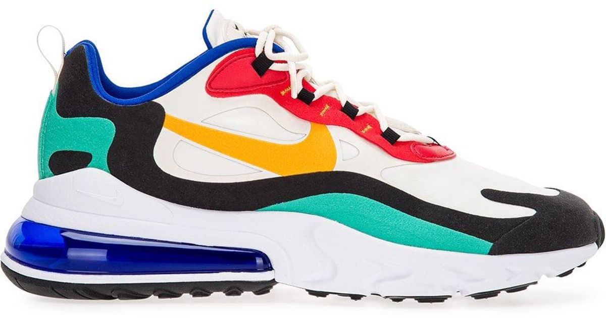 Nike Leather Air Max 270 React Bauhaus Sneakers in White for Men | Lyst  Australia