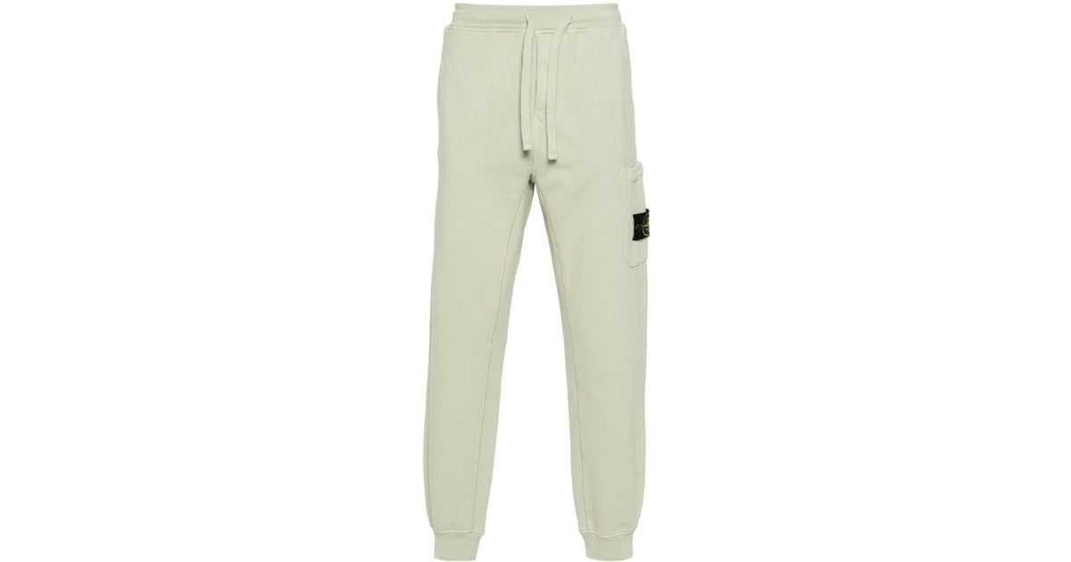 Stone island white cargo deals pants