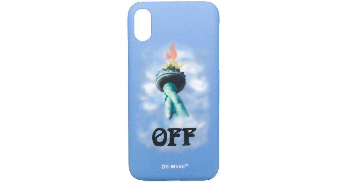 off white liberty statue