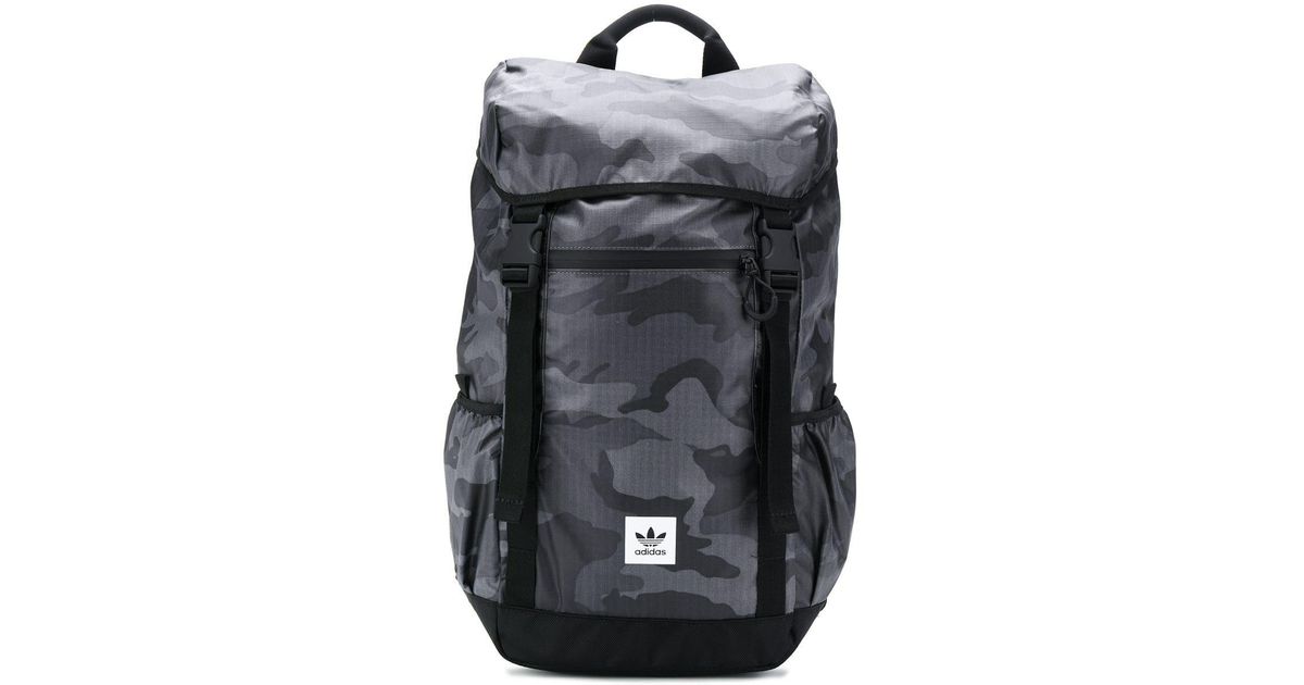 adidas Top Loader Backpack in Grey (Gray) for Men - Lyst