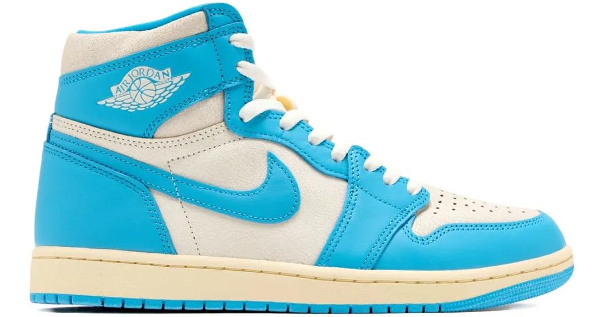 Nike Air Jordan 1 Retro High Og Sneakers in Blue | Lyst UK