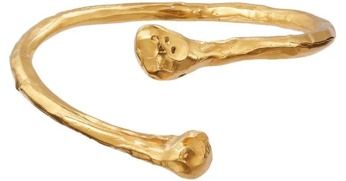 Alighieri Bushed Bracelet in White | Lyst