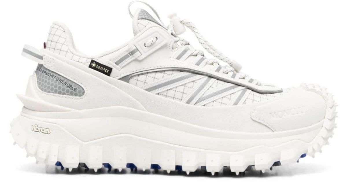 Moncler Trailgrip Gtx Chunky-sole Sneakers in White | Lyst