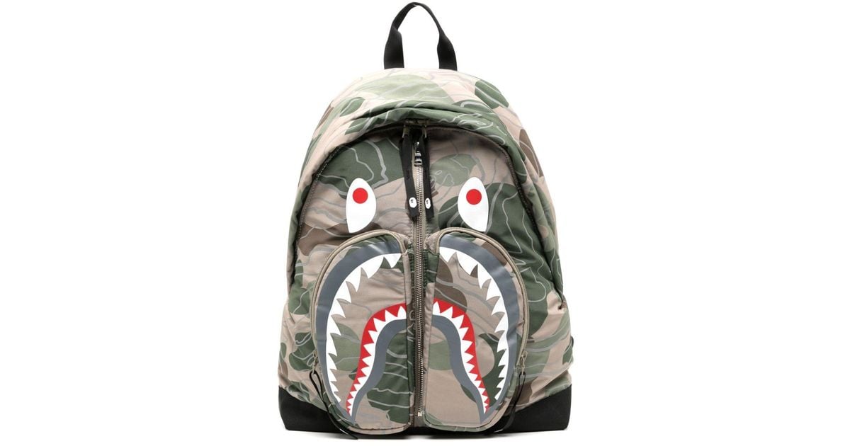bape backpack shark