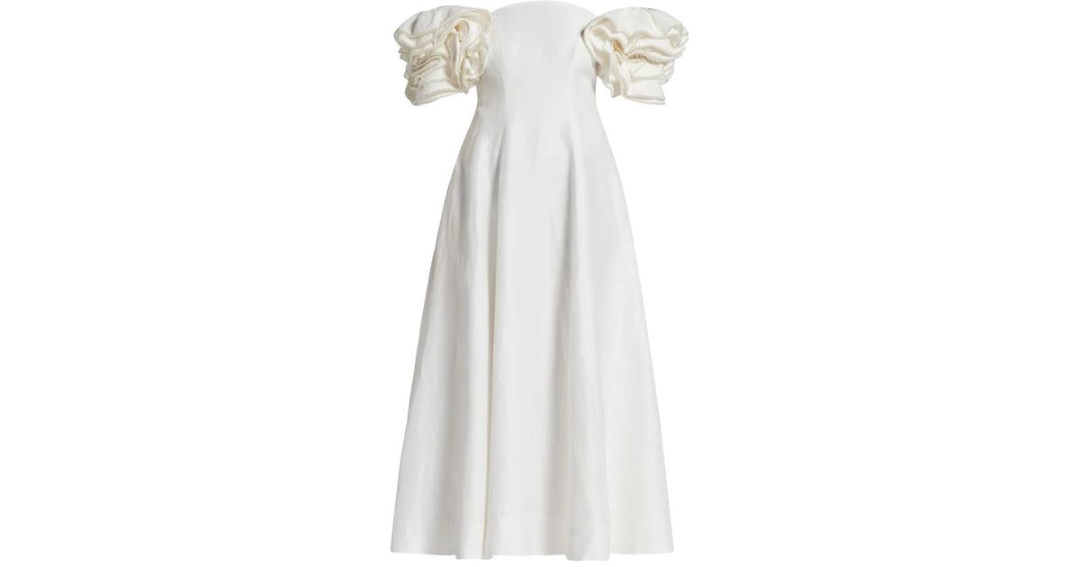 off shoulder short party dress Off-Shoulder Short Party Dress with Sweetheart Bodice White / XSmall