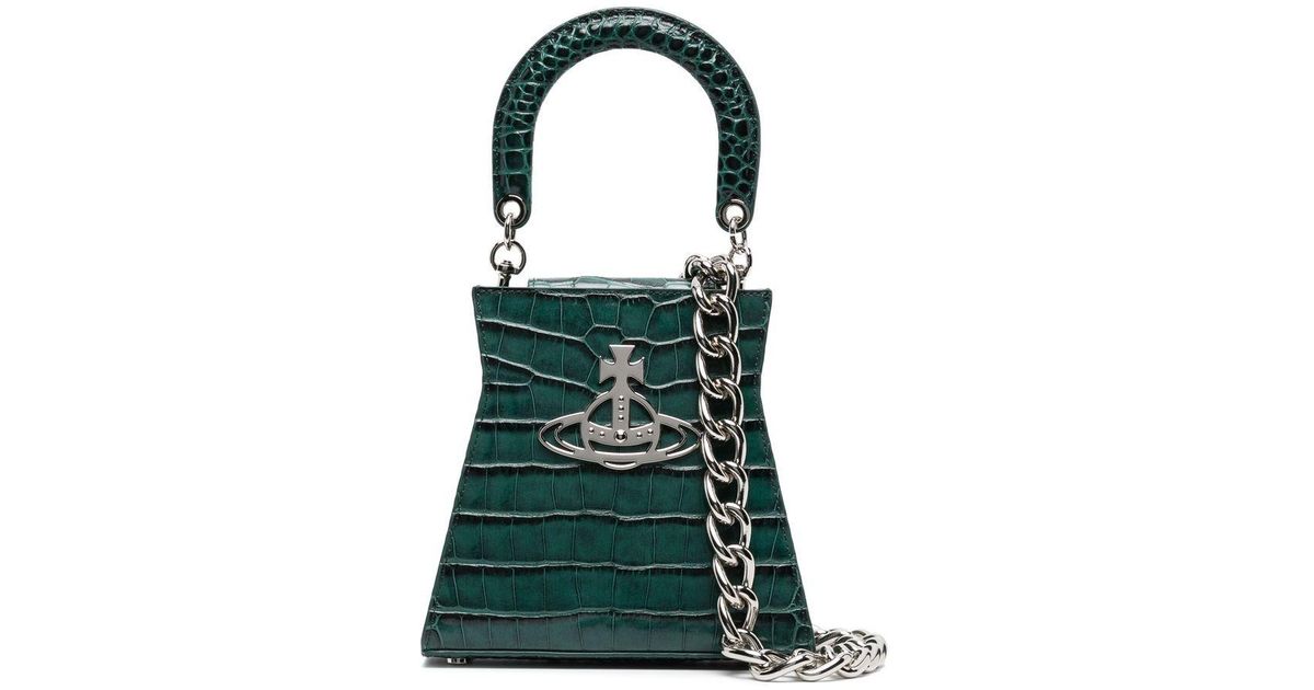 Vivienne Westwood Large Kelly Shoulder Bag in Green Lyst