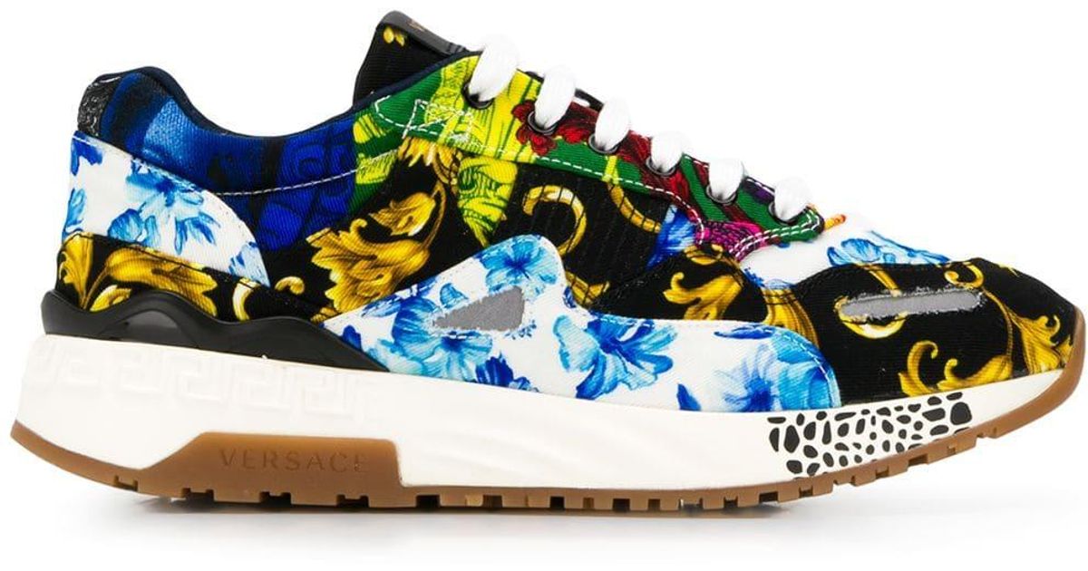 versace runners blue