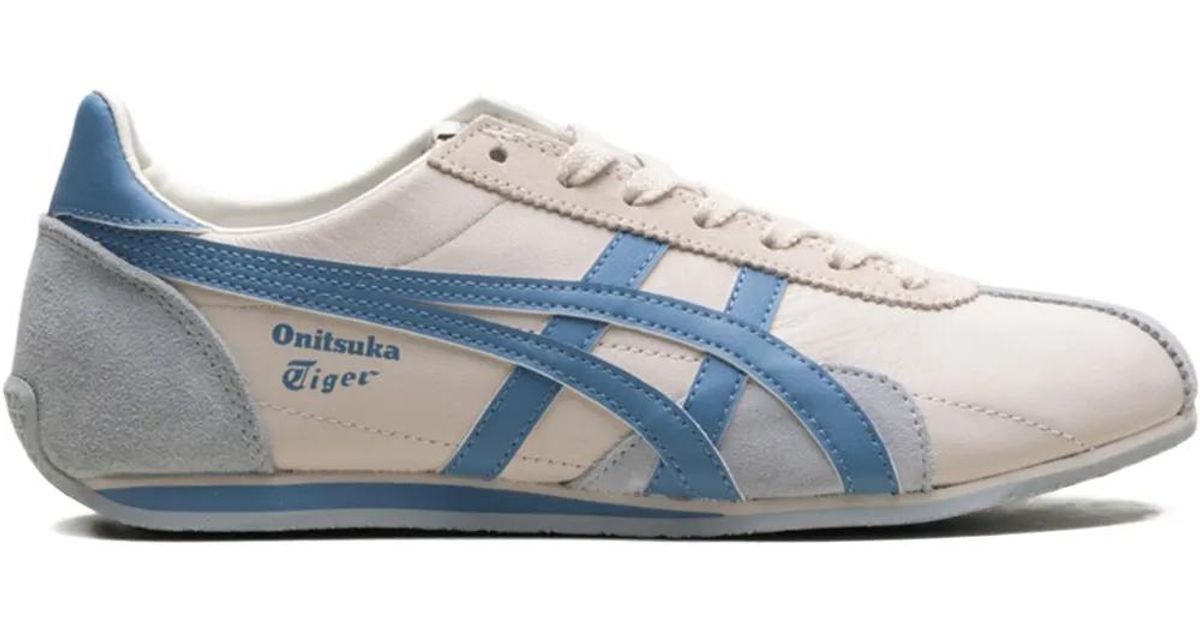 Onitsuka Tiger ★ Runspark Cream Light Blue Onitsuka Tiger Runspark 