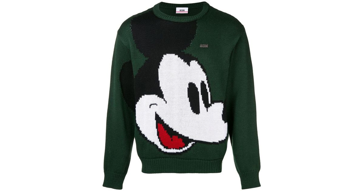 Maglione 'Topolino'Gcds in Lana da Uomo colore Verde | Lyst