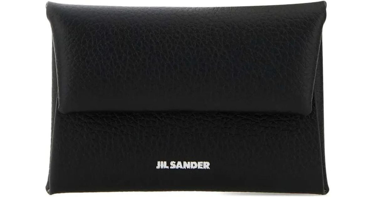 JIL SANDER FOLDED COIN PURSE ブラック FOLDED COIN PURSE（コインケース）｜JIL SANDER（ジルサンダー）の