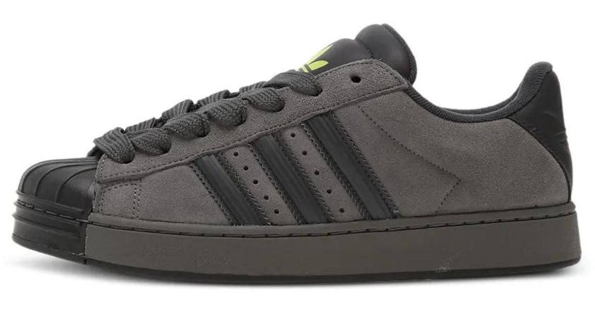 adidas gazelle silver green womens adidas Men's Superstar II Shoes, Size 9, Grey/Black/Iron Met main image 1
