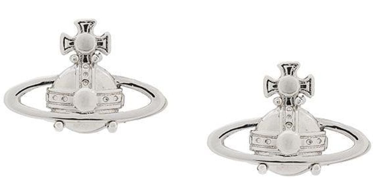 Vivienne Westwood Suzie Stud Earrings in Silver (Metallic) - Lyst