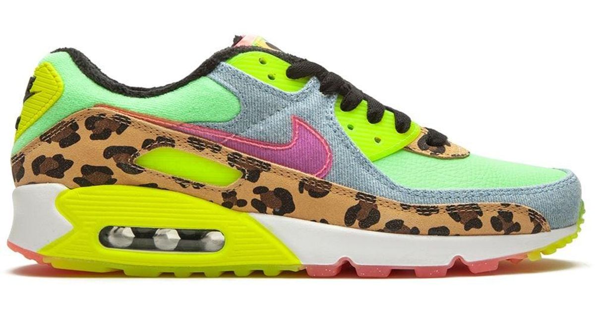 Nike Denim Air Max 90 Lx - Shoes in Green - Save 77% - Lyst