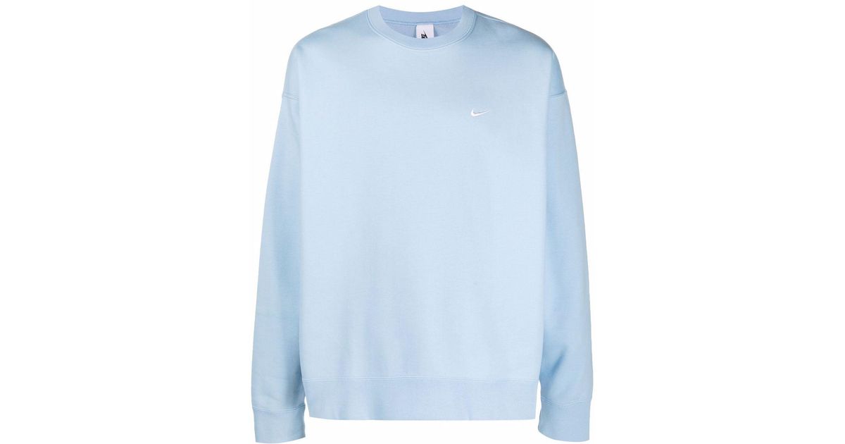 Nike Crew Neck Club Sweatshirt Blue | Mainline Menswear Ireland