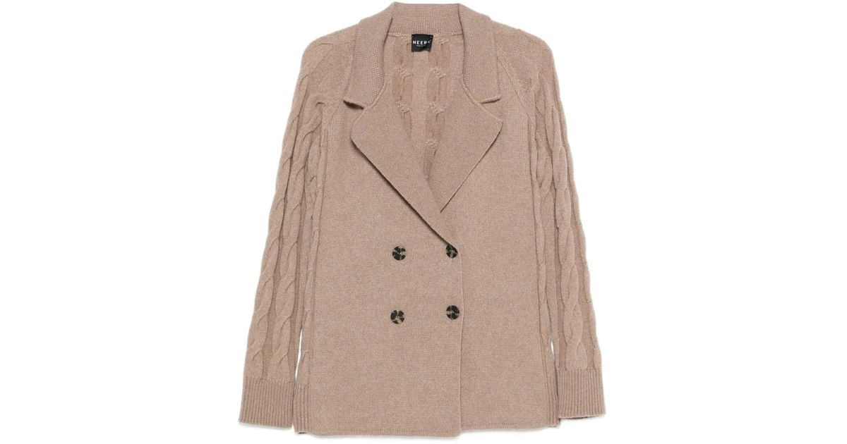 Double Breasted Mohair Sleeveless Cardigan