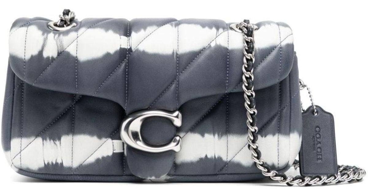 COACH Tabby 20 Quilted Shoulder Bag in Blue | Lyst