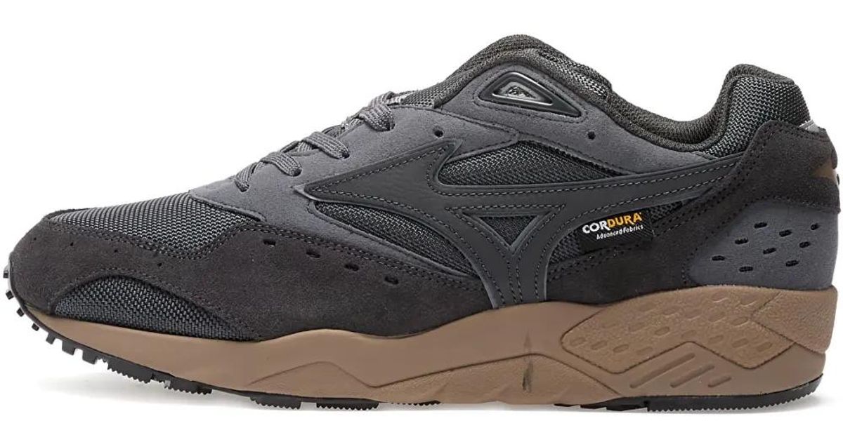 Mizuno Contender Cordura Sneakers in Grey | Lyst UK