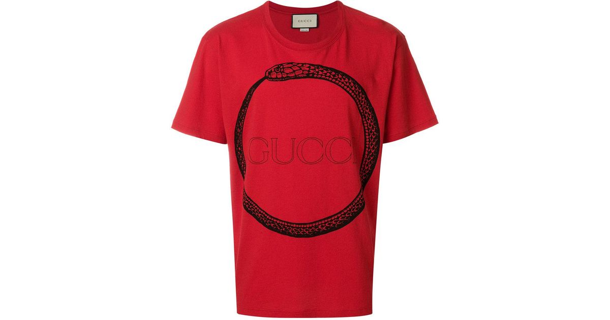 gucci ouroboros shirt