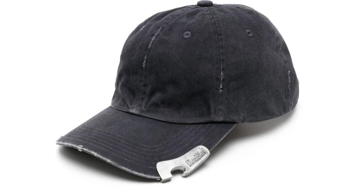 帽子 DOUBLET 24AW CAP WITH BOTTLE OPENER Doublet Bottle-Opener Baseball Cap in Blue for Men | Lyst UK