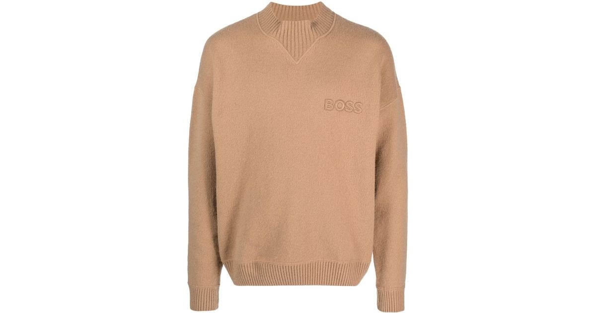 Boss merino jumper top