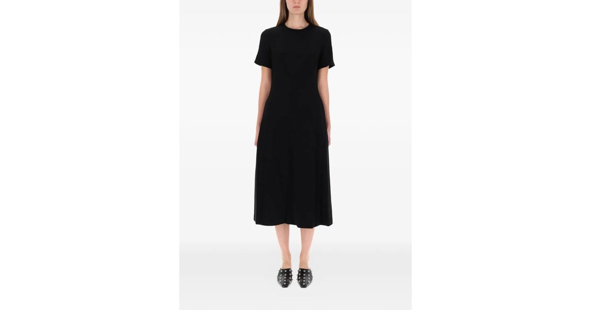 theory a line midi dress Theory Sleeveless A-line Midi Dress | Neutrals