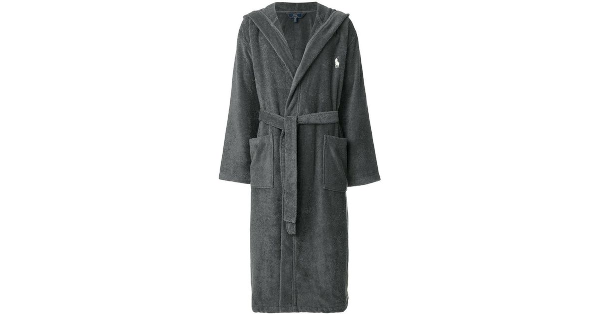 ralph lauren hooded robe