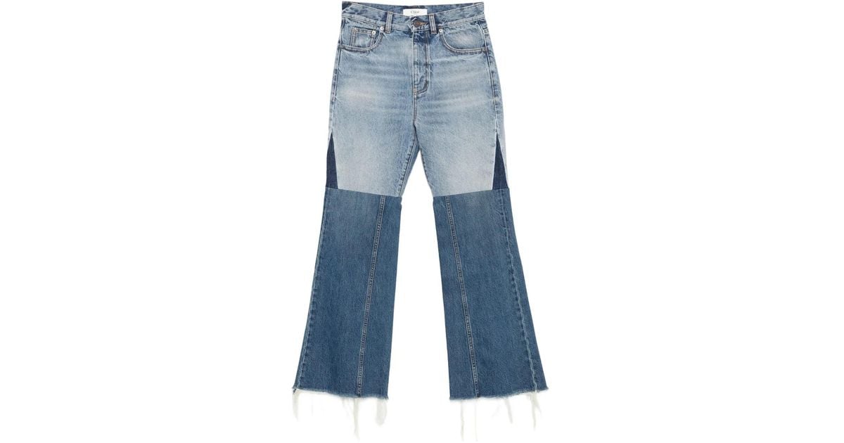 Meah Frayed Cropped Jeans - Beau Blue main image 1