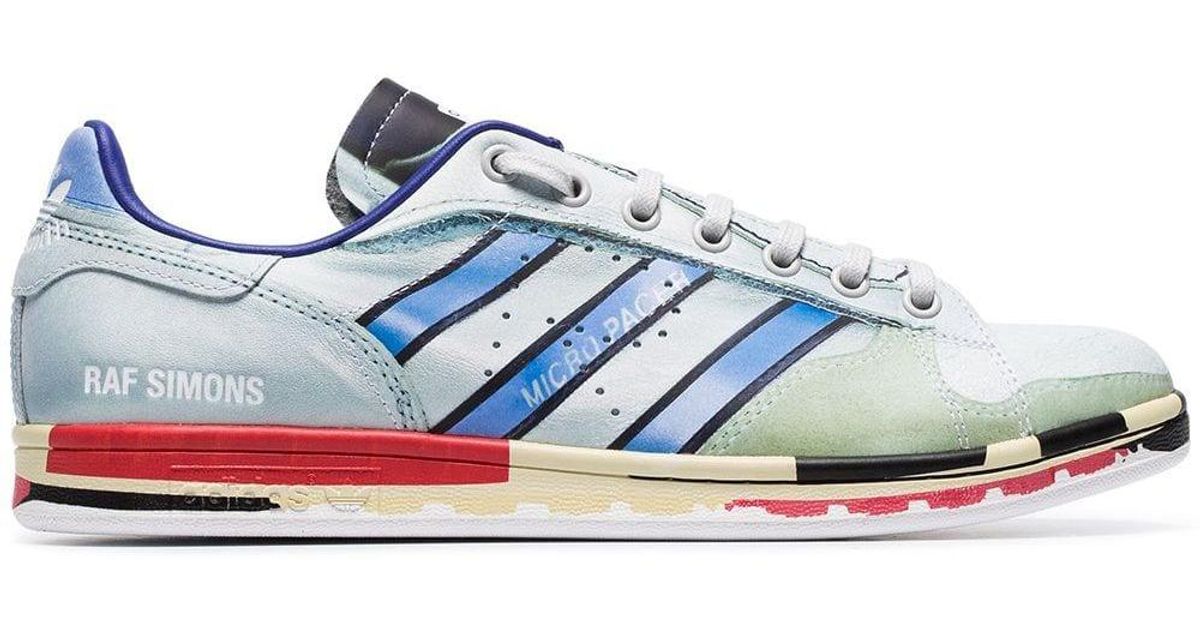 stan smith raf simons silver