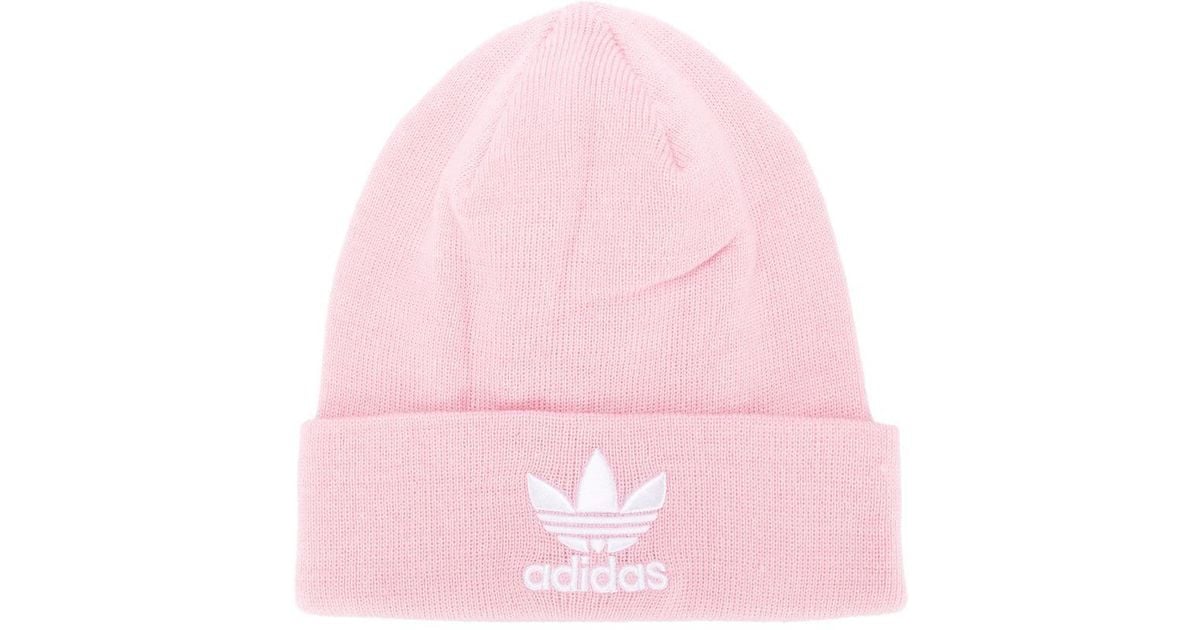 adidas beanie pink