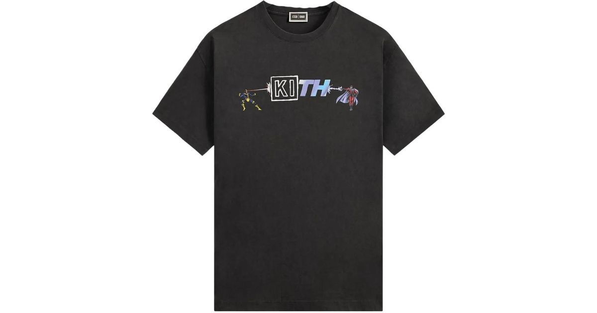 Kith X Marvel Cyclops Vs. Magneto T-Shirt in Black for Men | Lyst Kith Marvel Cyclops MagnetoTee XL