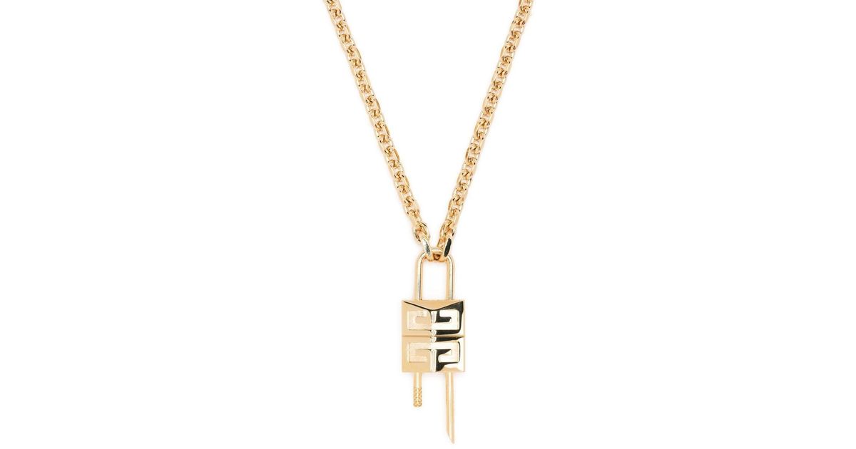 givenchy-gold-4g-Padlock- 