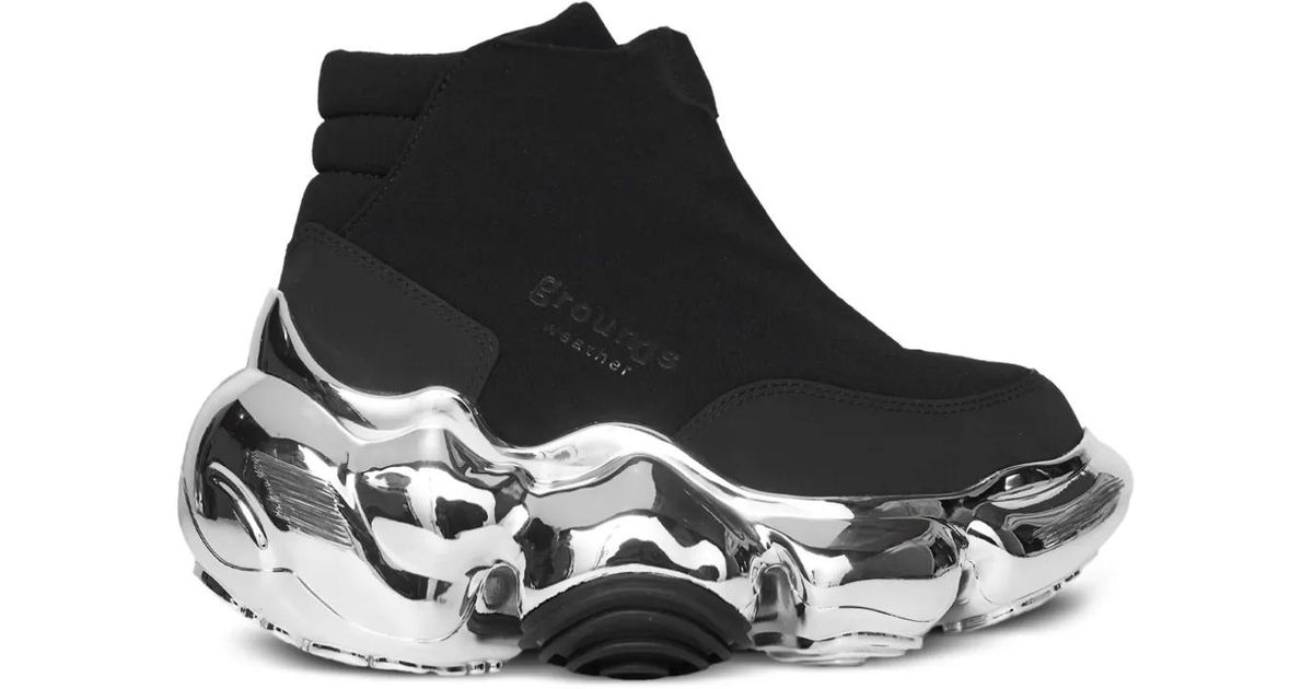 grounds Moopie Weather Chrome 955 Sneakers in Black for Men