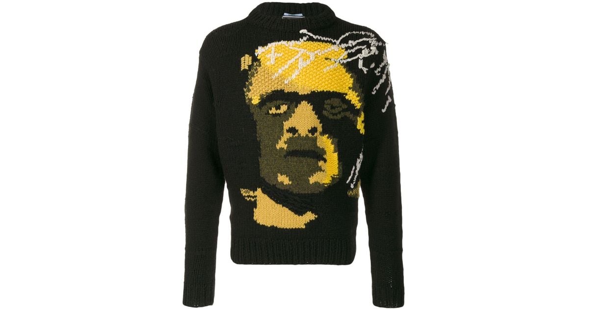 prada frankenstein sweater